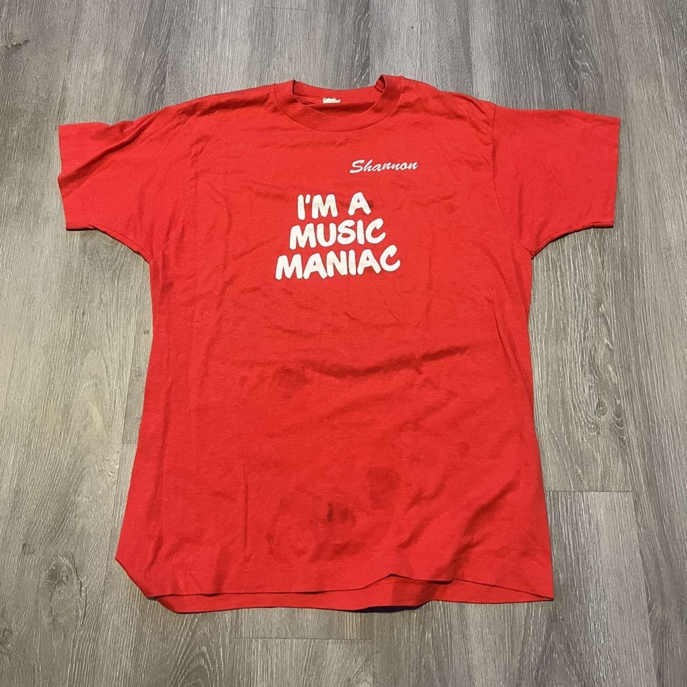 I’m A Music Maniac tee